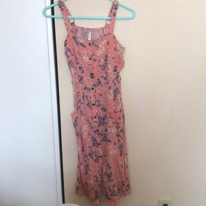 Pink Floral Dress